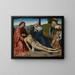 Lamentation sur le corps du Christ - Gerard David — quadro incorniciato alla parete