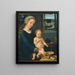 La Vierge à l'Enfant avec la soupe au lait - Gerard David — quadro incorniciato alla parete