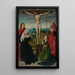 La Crucifixion - Gerard David — quadro incorniciato alla parete