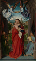 Vierge à l'Enfant avec quatre anges - Gerard David — vista dell’opera