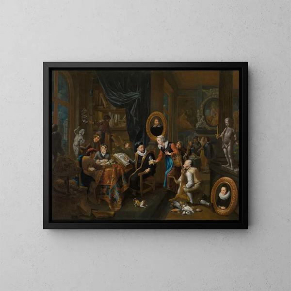 Il Collezionista - Gerard Thomas — quadro incorniciato alla parete