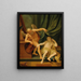 Allegoria del Tempo che rivela la Verità - Gerard Wigmana — quadro incorniciato alla parete