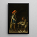 Officier écrivant une lettre - Gerard ter Borch — quadro incorniciato alla parete