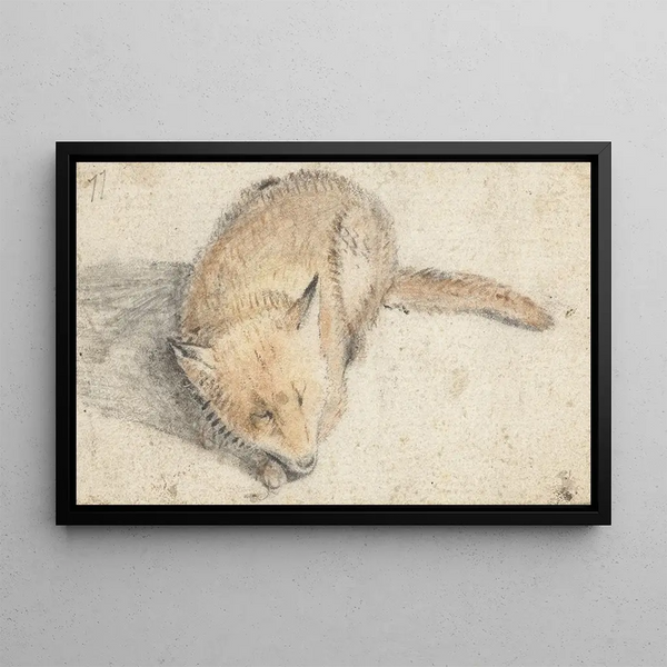 Gerard ter Borch - Slapende vos.webp