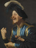 Un violonista che ride - Gerard van Honthorst — vista dell’opera