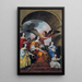 Amalia e le sue figlie che osservano il trionfo di Frederik Hendrik - Gerard van Honthorst — quadro incorniciato alla parete