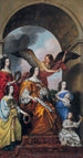 Amalia e le sue figlie che osservano il trionfo di Frederik Hendrik - Gerard van Honthorst — vista dell’opera