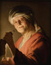 Una vecchia donna - Gerard van Honthorst — vista dell’opera