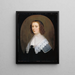 Anna van den Corput - Gerard van Honthorst — quadro incorniciato alla parete