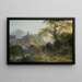 Paesaggio montano vicino a Düsseldorf - Gerard van Nijmegen — quadro incorniciato alla parete
