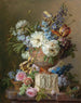 Nature morte di fiori con un vaso in alabastro - Gerard van Spaendonck — vista dell’opera