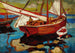 Bateaux da pesca nel porto - Gerassim Semenovich Golovkov — vista dell’opera