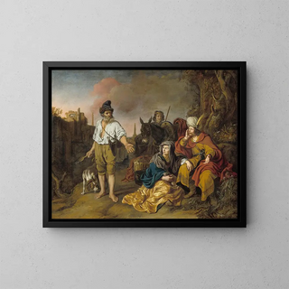 Gerbrand van den Eeckhout - The Levite at Gibeah.webp