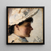 Gerda Ahlborn - Michael Ancher — quadro incorniciato alla parete