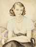 Ritratto di una giovane donna - Gerda Wegener — vista dell’opera