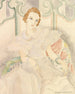Ritratto di una giovane donna in abito bianco - Gerda Wegener — vista dell’opera