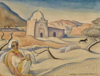 Gerda Wegener - Shepherd in the Atlas Mountains.webp