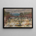 Inizio della primavera - Gerhard Munthe — quadro incorniciato alla parete