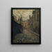 La rue Rataud - Germain Eugène Bonneton — quadro incorniciato alla parete