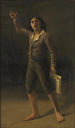 Enfant du peuple criant victoire 1793 - Germaine Dawis — vista dell’opera