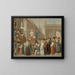 Le strade - Scuola tedesca — quadro incorniciato alla parete
