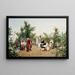 Il primo passo - Germán Álvarez Algeciras — quadro incorniciato alla parete