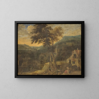 Gerrit Battem - A Village Celebration.webp