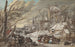 Figures sur un canal gelé - Gerrit Battem — vista dell’opera