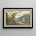 Paesaggio piatto - Gerrit Battem — quadro incorniciato alla parete