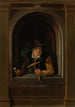 La femme d'un pêcheur - Gerrit Dou — vista dell’opera