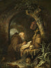 L'Ermite - Gerrit Dou — vista dell’opera