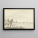 Paesaggio invernale - Gerrit Grasdorp — quadro incorniciato alla parete