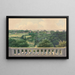 Boschbeek Groenendaal vista dalla torre verso Kamerlaan Heemstede e Amsterdam - Gerrit Jan Schouten — quadro incorniciato alla parete