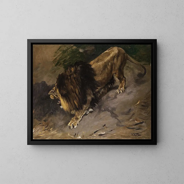 Luminosità brillante - Géza Vastagh — quadro incorniciato alla parete