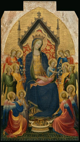 Gherardo Starnina - Madonna and Child with Musical Angels.webp