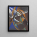 Mercure che passa davanti al Sole - Giacomo Balla — quadro incorniciato alla parete