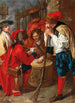 Soldats jouant aux cartes - Giacomo Ceruti — vista dell’opera