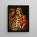 La Vierge à l'Enfant avec sainte Anne - Giacomo Coppi — quadro incorniciato alla parete