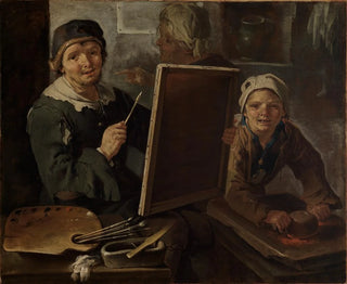 Giacomo Francesco Cipper - The painter in his workshop.webp