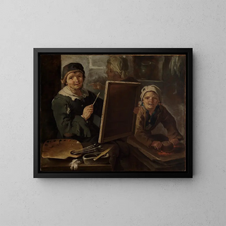 Giacomo Francesco Cipper - The painter in his workshop.webp