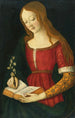 Una giovane donna che scrive in un libro di inni - Giacomo Pacchiarotto — vista dell’opera