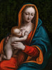 La Madone allaitant l'enfant Jésus - Giampietrino Giovanni Pietro Rizzoli — vista dell’opera