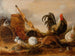 Animali nel cortile - Gijsbert Gillisz de Hondecoeter — vista dell’opera
