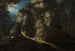 Paesaggio montano boscoso con cascata e viaggiatori - Gijsbrecht Leytens — vista dell’opera