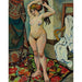 Riproduzione del dipinto Gilbert Nue Se Coiffant - Suzanne Valadon