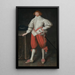 Portrait d'un homme, peut-être un membre della famiglia Poulett - Gilbert Jackson — quadro incorniciato alla parete