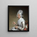 Catherine Brass Yates Mme Richard Yates - Gilbert Stuart — quadro incorniciato alla parete
