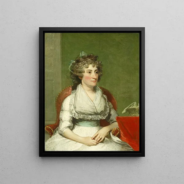 Gilbert Stuart - Catherine Yates Pollock Mrs George Pollock.webp
