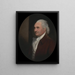 Colonnello Isaac Barré - Gilbert Stuart — quadro incorniciato alla parete