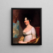 Dolley Payne Madison - Gilbert Stuart — quadro incorniciato alla parete